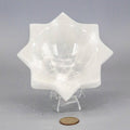Selenite Crystal Carved Eight-Point Star Altar Bowl Crystal Destiny