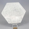 Selenite Crystal Hexagonal Charging Plate Polished Crystal Destiny