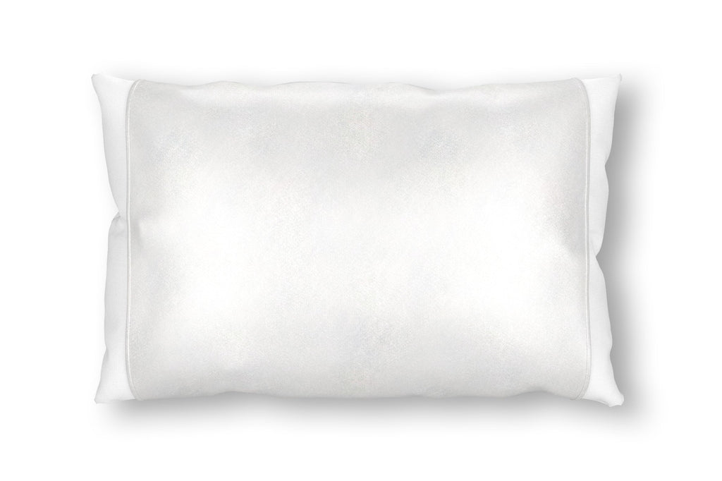 Off-White Ivory Silk Pillow Sleeve. Silked LLC