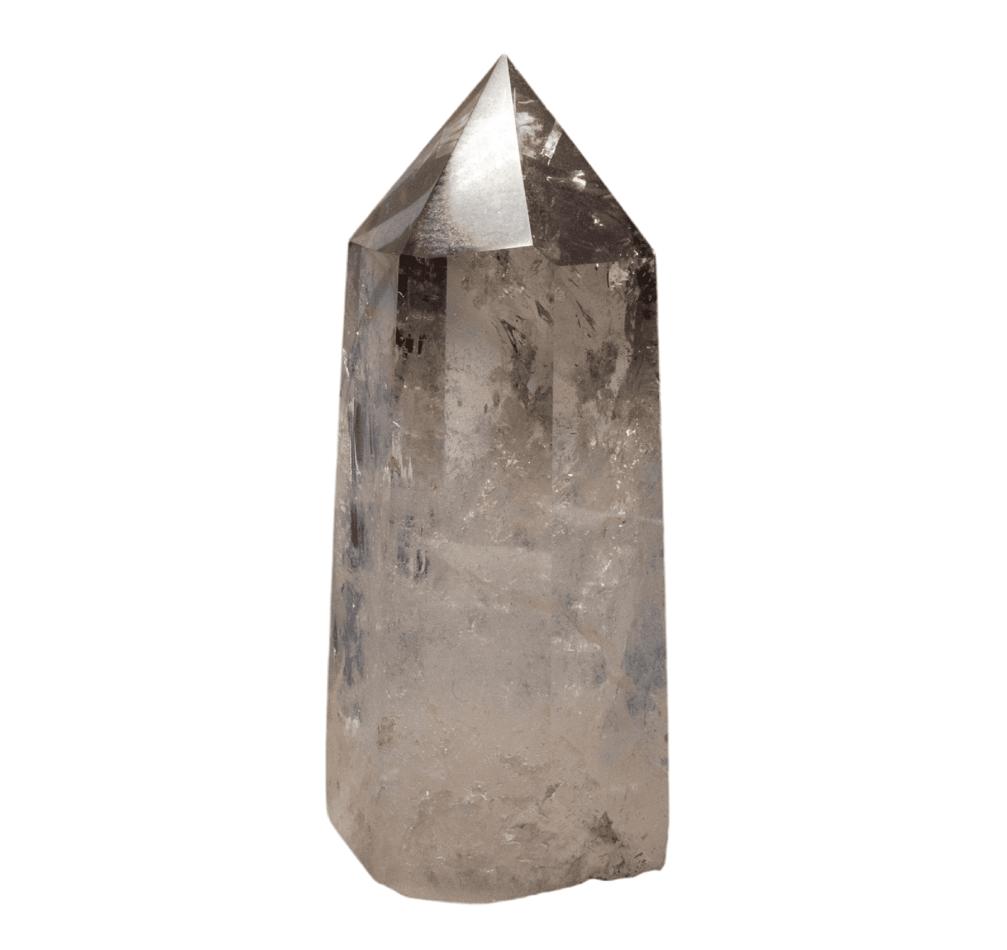 Smoky Quartz Crystal Tower Phantom Root Chakra Stone Crystal Destiny