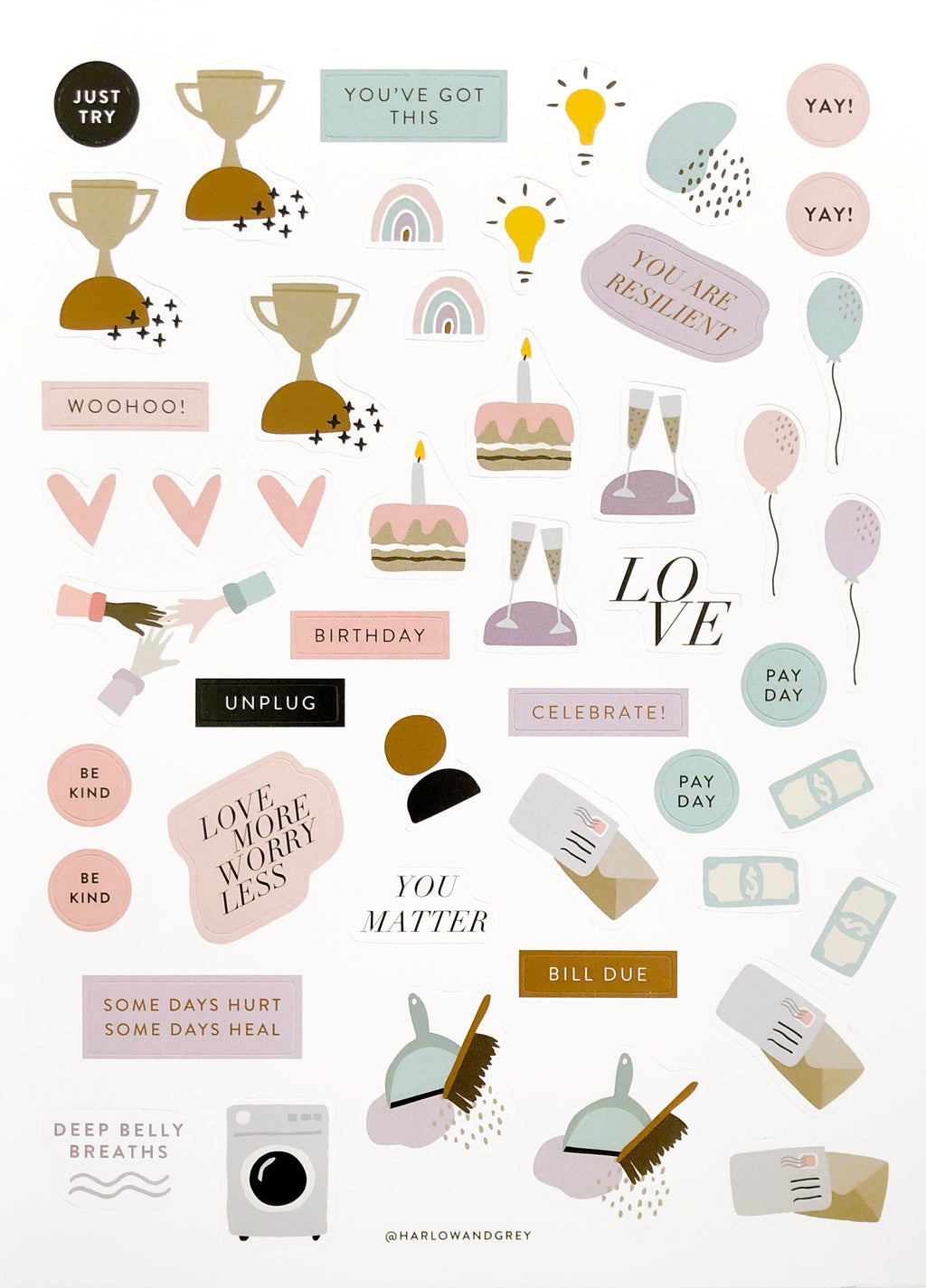 A Good Life Planner (3-months Undated Planner) Harlow & Grey