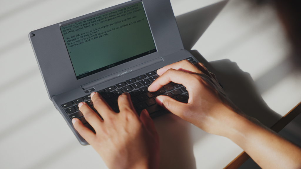 pomera - Full-Suite Typewriter For Focused Writing Includes Screen Protector Film pomera - A digital typewriter built for deep focus.