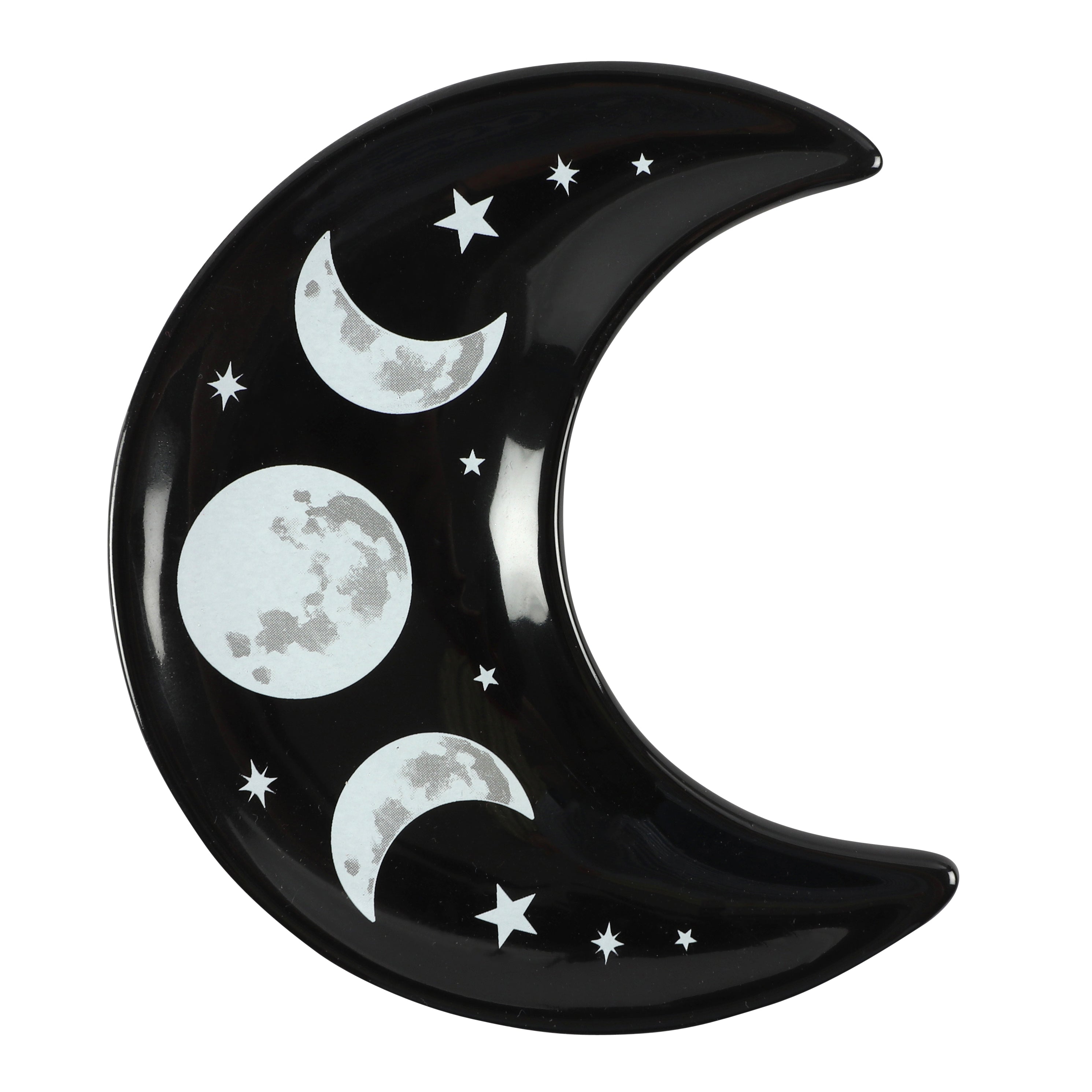 Crescent Triple Moon Trinket Dish Enchanted Jewelry & Gifts
