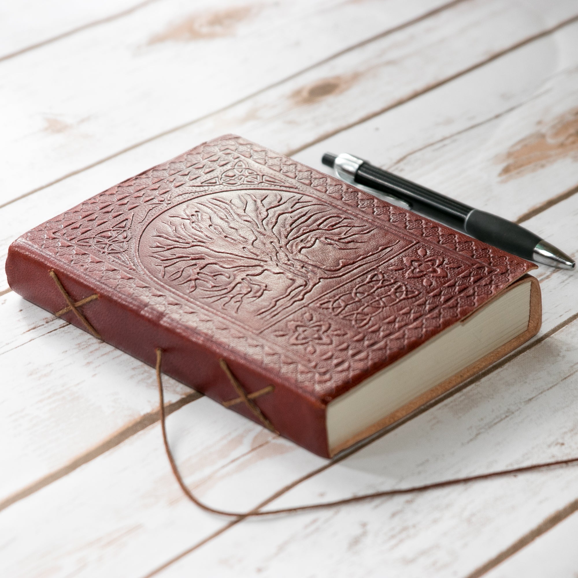 Tree Of Life Handmade Leather Journal Soothi