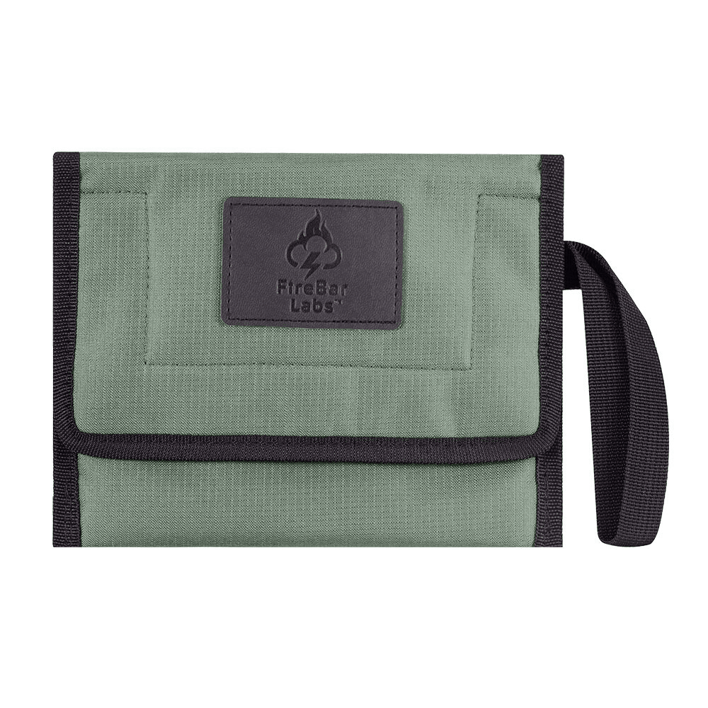 Essential Smell Proof Travel Wallet - Fashionable, Discreet + Hidden Lock (FireBar Labs x PBAL) Safely Fashion Powered by FireBar Labs