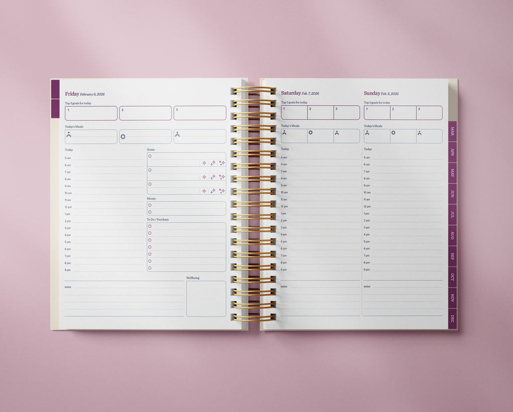 The Well Ordered Day Planner - 2026 Edition The Well Ordered