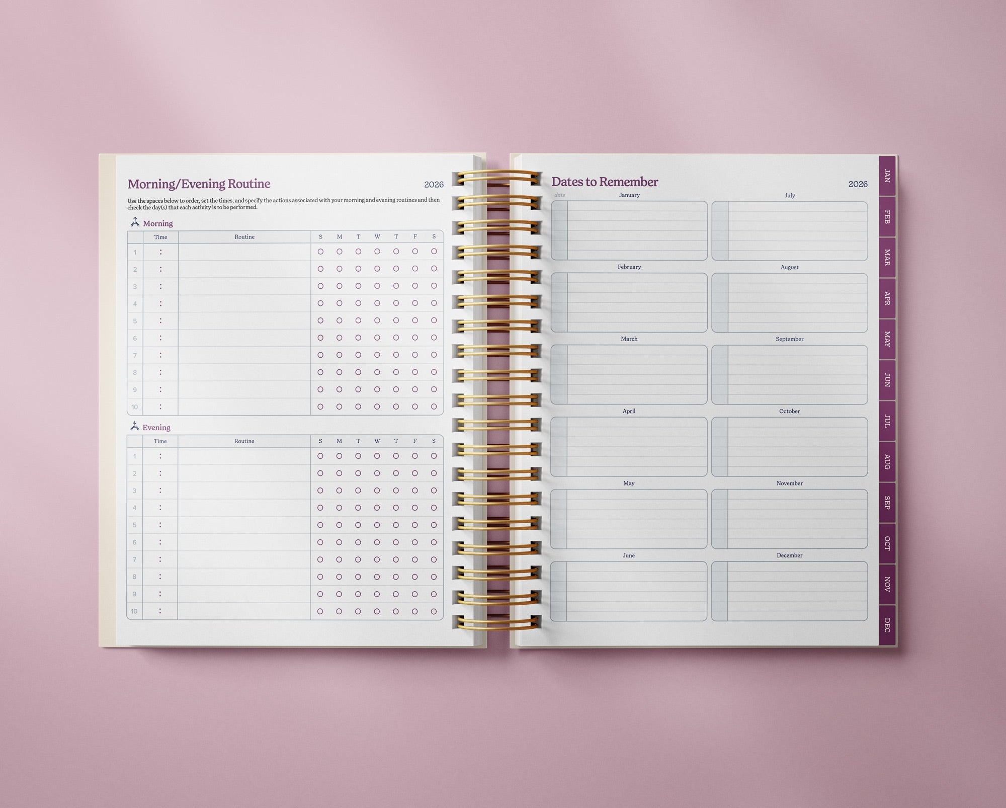 The Well Ordered Day Planner - 2026 Edition The Well Ordered