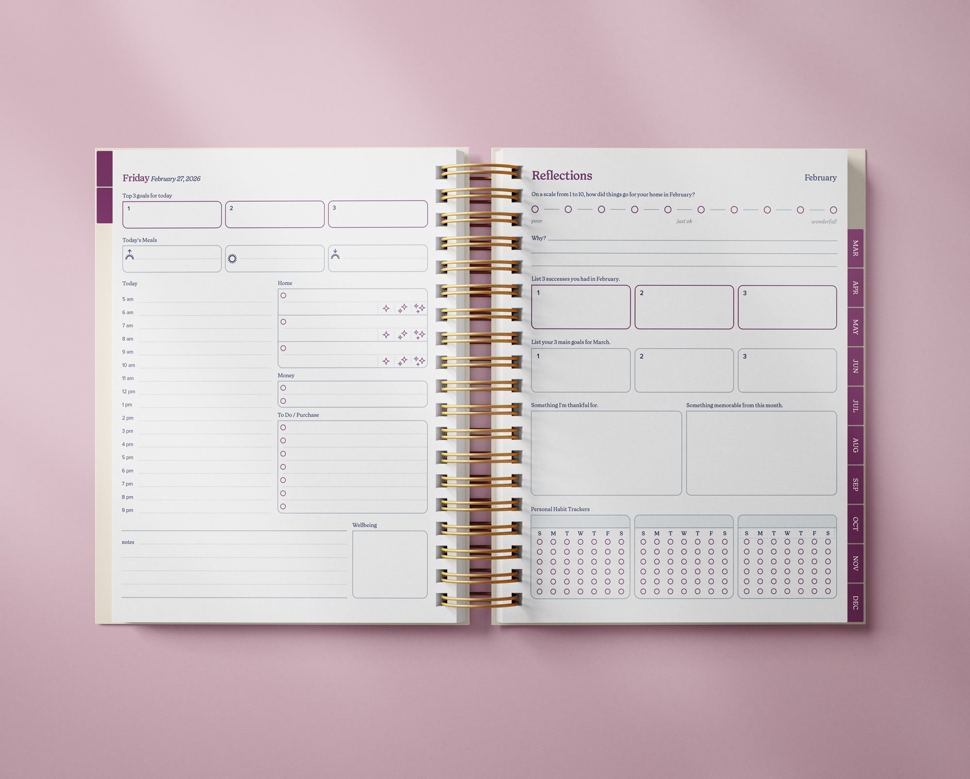The Well Ordered Day Planner - 2026 Edition The Well Ordered