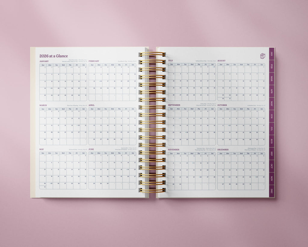 The Well Ordered Day Planner - 2026 Edition The Well Ordered