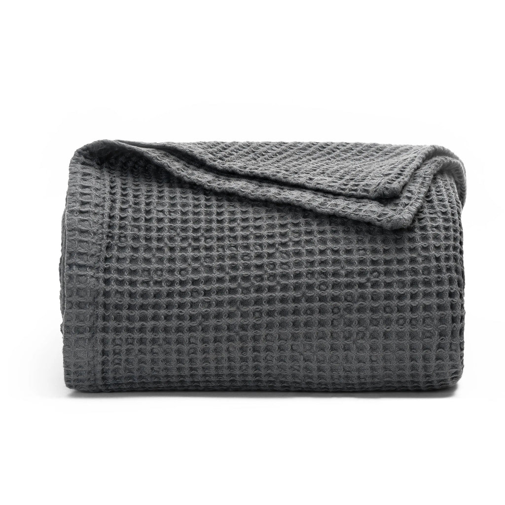 Waffle Weave Blanket Organic Cotton Mart