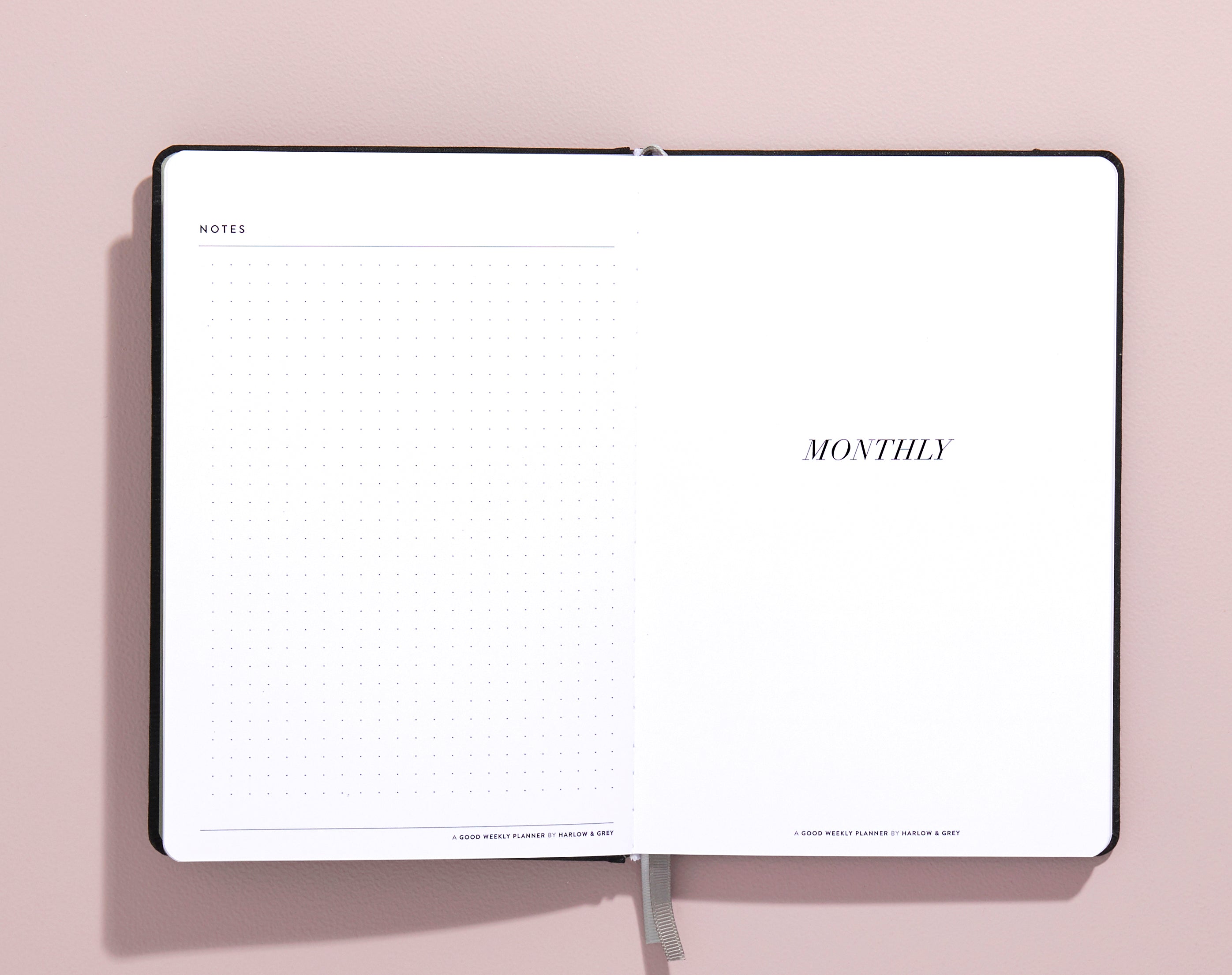 A Good Weekly Planner (12-Months Weekly Undated Planner) Harlow & Grey