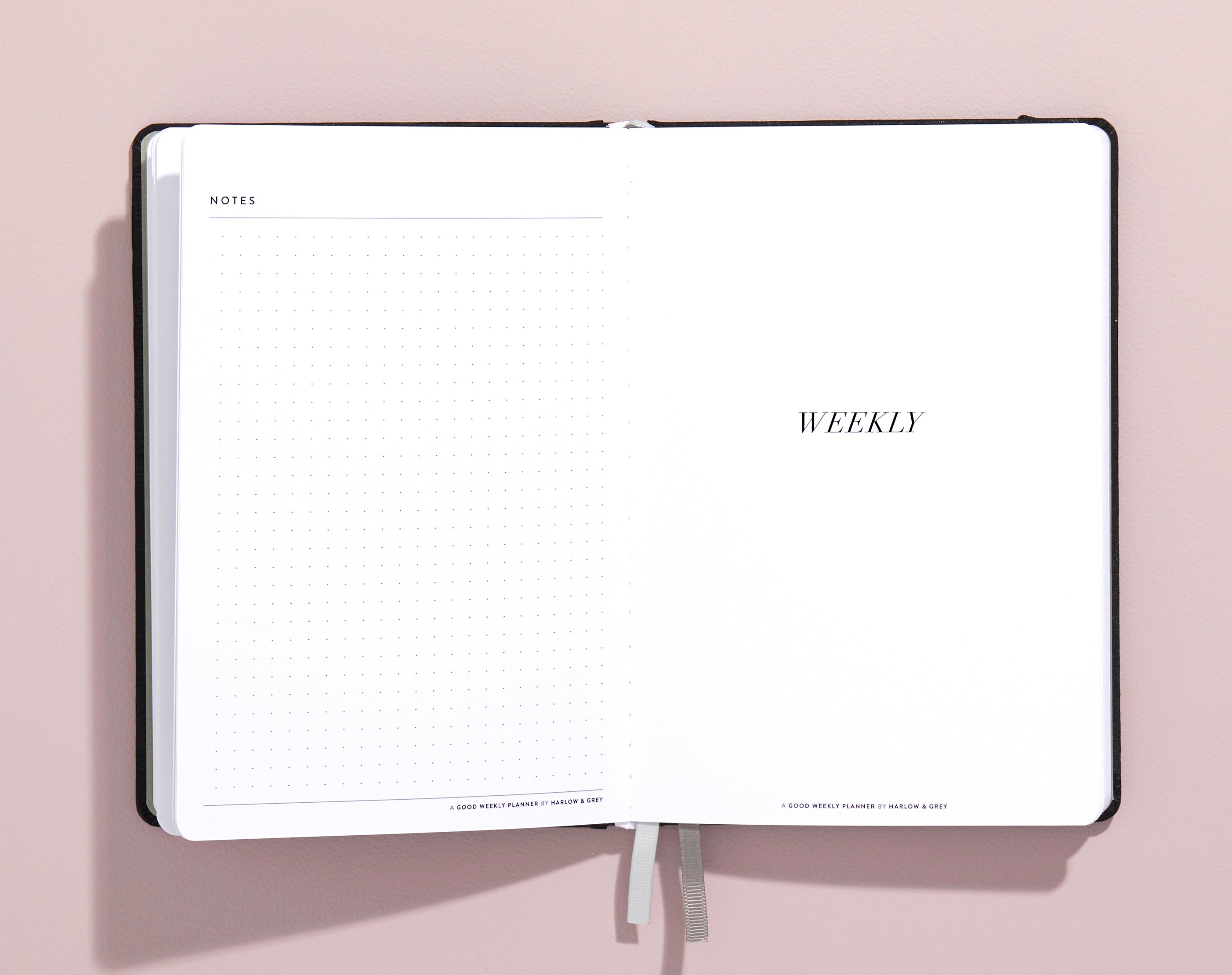 A Good Weekly Planner (12-Months Weekly Undated Planner) Harlow & Grey
