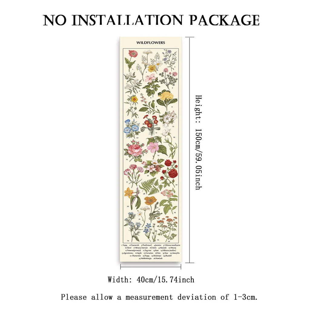 Witchy Sun & Moon Banner Tapestry Green Witch Creations