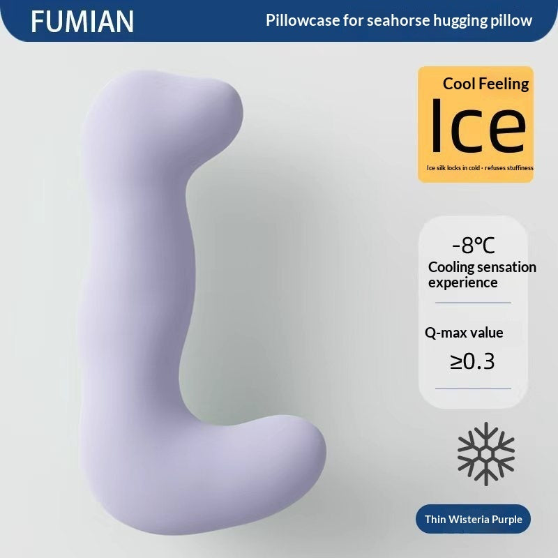 Long Body Pillow for Side Sleepers – Removable Washable Cover, Hollow Fiber Fill DreamTech