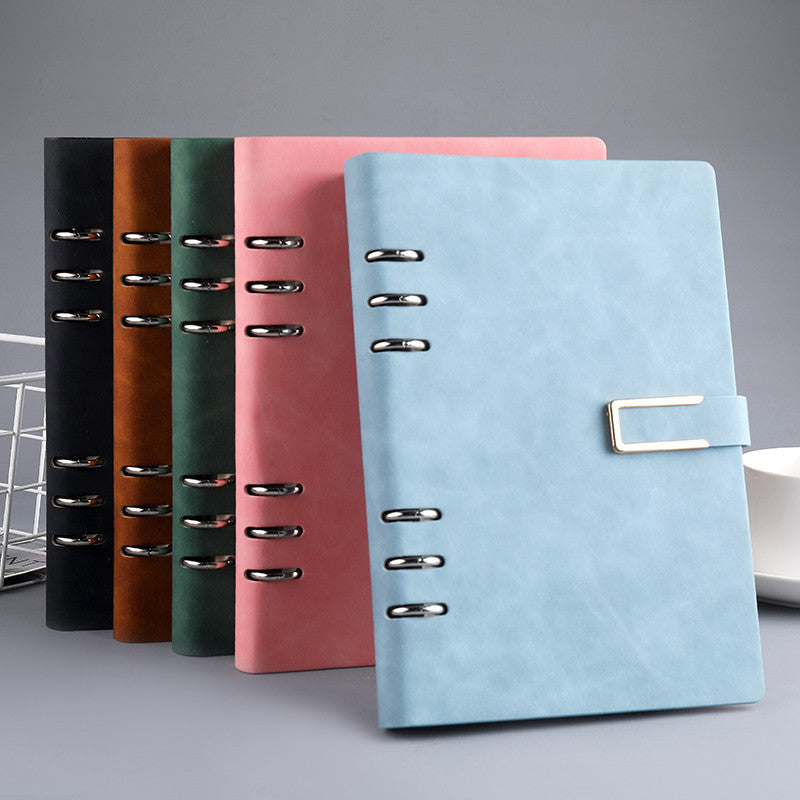 A5 Notebook Loose-leaf Removable Notepad Business Office Meeting My Store