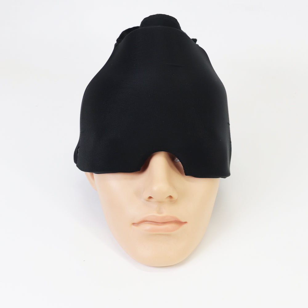 Migraine Relief Hat Cold Therapy Migraine Relief Products Comfortable Head Wrap Ice Pack Eye Mask For Puffy Eyes FLIPSTYLEZLLC