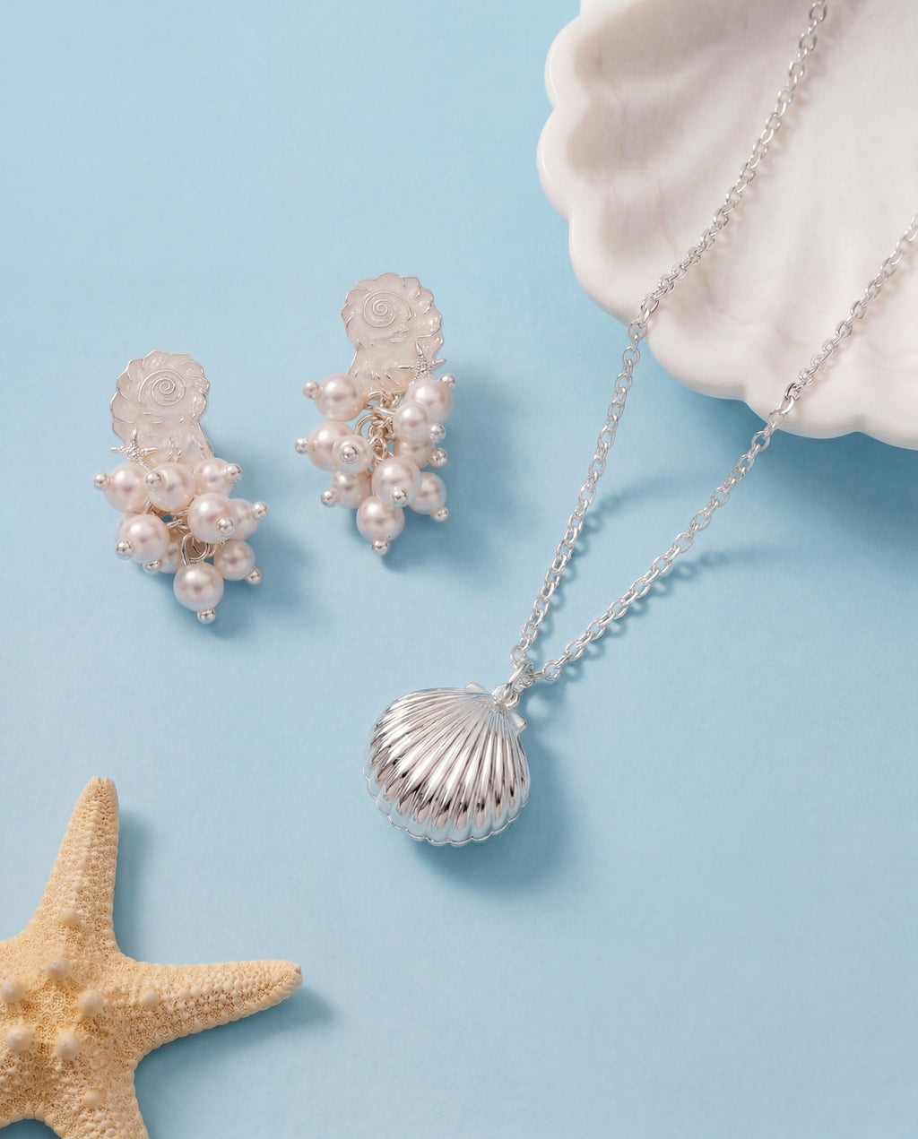 Salt + Sea 'Seashells Are Love Letters In The Sand' Seashell Locket Pendant ALEX AND ANI
