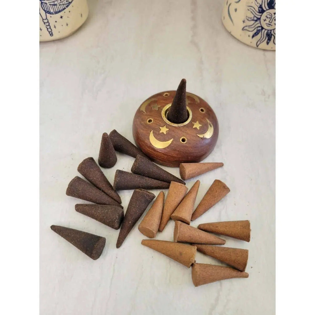 Natural Incense Cones, Incense Cone Assortment Witchy Metaphysics & Apothecary