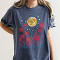 Bohemian Garden Moon Comfort Colors Tee Refinery No. 1