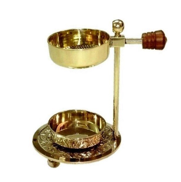 Brass Resin Burner The Good Shaman