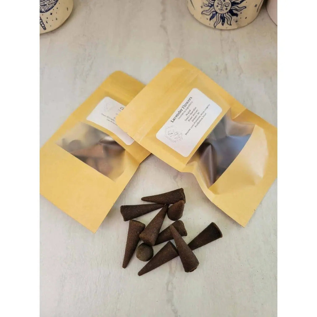 Natural Incense Cones, Incense Cone Assortment Witchy Metaphysics & Apothecary