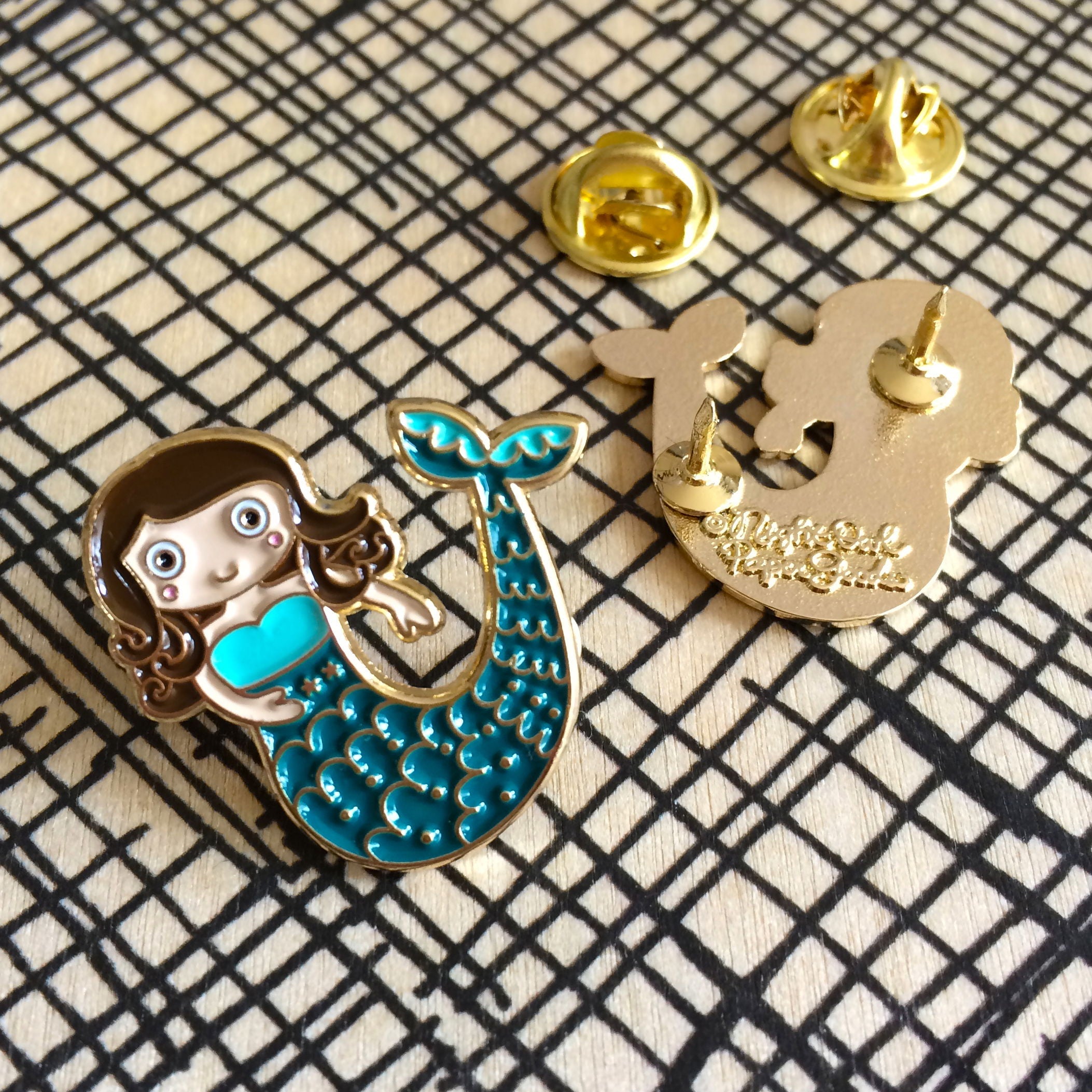 Mermaid Enamel Pin