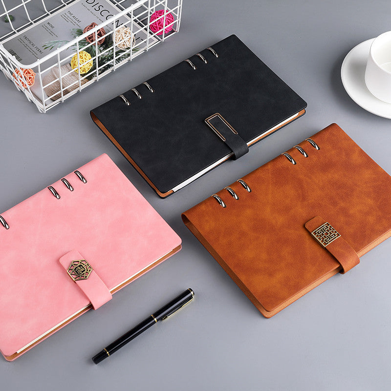 A5 Notebook Loose-leaf Removable Notepad Business Office Meeting My Store