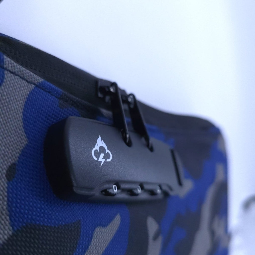 Essential Smell Proof Crossbody Bag - Fashionable, Discreet + Hidden Lock (FireBar Labs x PBAL) Safely Fashion Powered by FireBar Labs