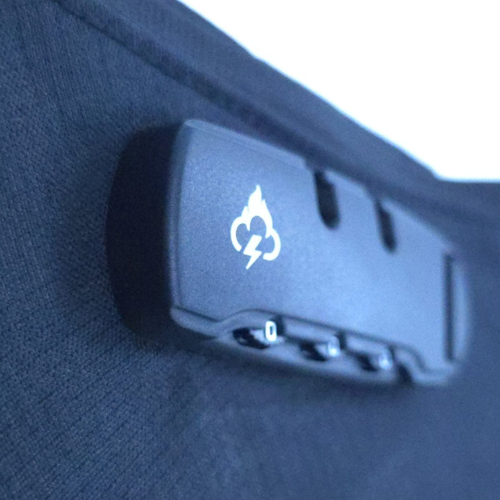 Essential Smell Proof Crossbody Bag - Fashionable, Discreet + Hidden Lock (FireBar Labs x PBAL) Safely Fashion Powered by FireBar Labs