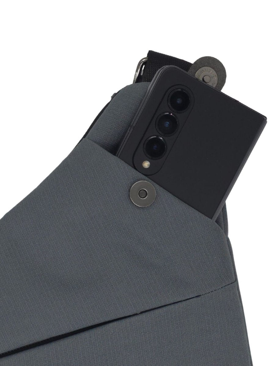 Essential Smell Proof Crossbody Bag - Fashionable, Discreet + Hidden Lock (FireBar Labs x PBAL) Safely Fashion Powered by FireBar Labs