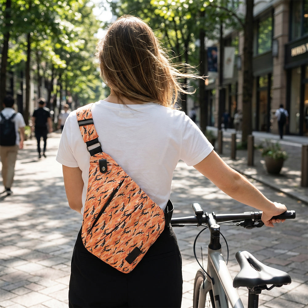 Essential Smell Proof Crossbody Bag - Fashionable, Discreet + Hidden Lock (FireBar Labs x PBAL) Safely Fashion Powered by FireBar Labs