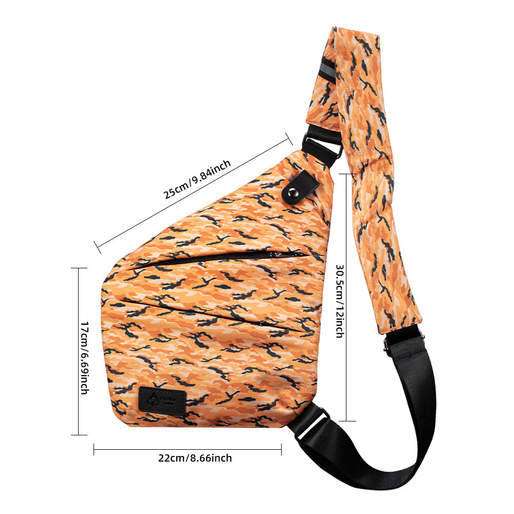 Essential Smell Proof Crossbody Bag - Fashionable, Discreet + Hidden Lock (FireBar Labs x PBAL) Safely Fashion Powered by FireBar Labs