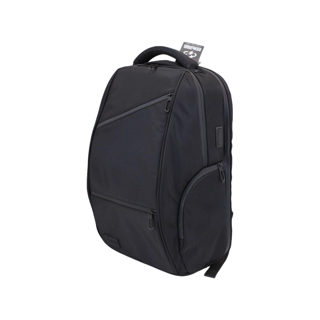 Executive Tech Elite Backpack w/USB-C Fast Charge Port + Hidden Lock (FireBar Labs x PBAL) Safely Fashion Powered by FireBar Labs