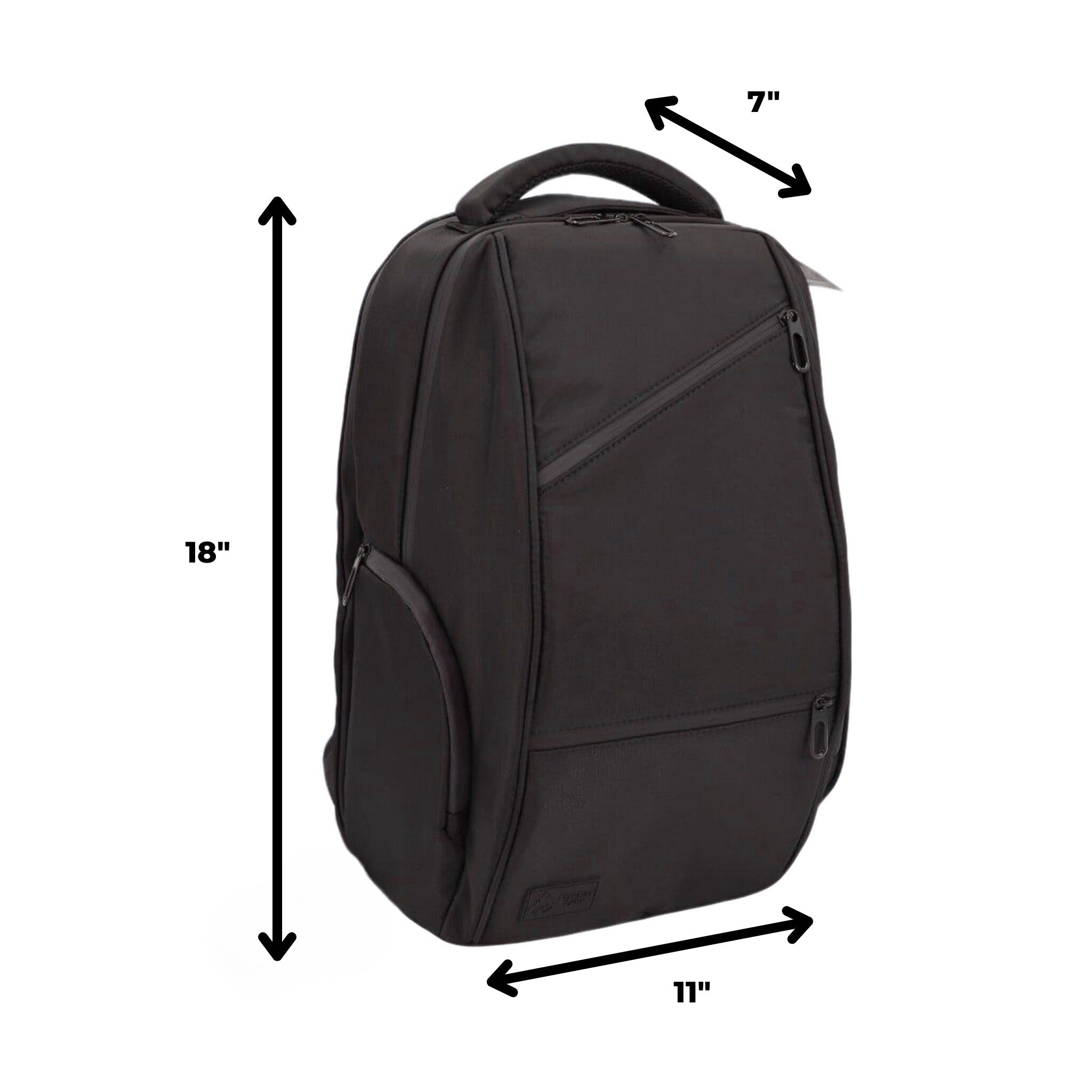 Executive Tech Elite Backpack w/USB-C Fast Charge Port + Hidden Lock (FireBar Labs x PBAL) Safely Fashion Powered by FireBar Labs