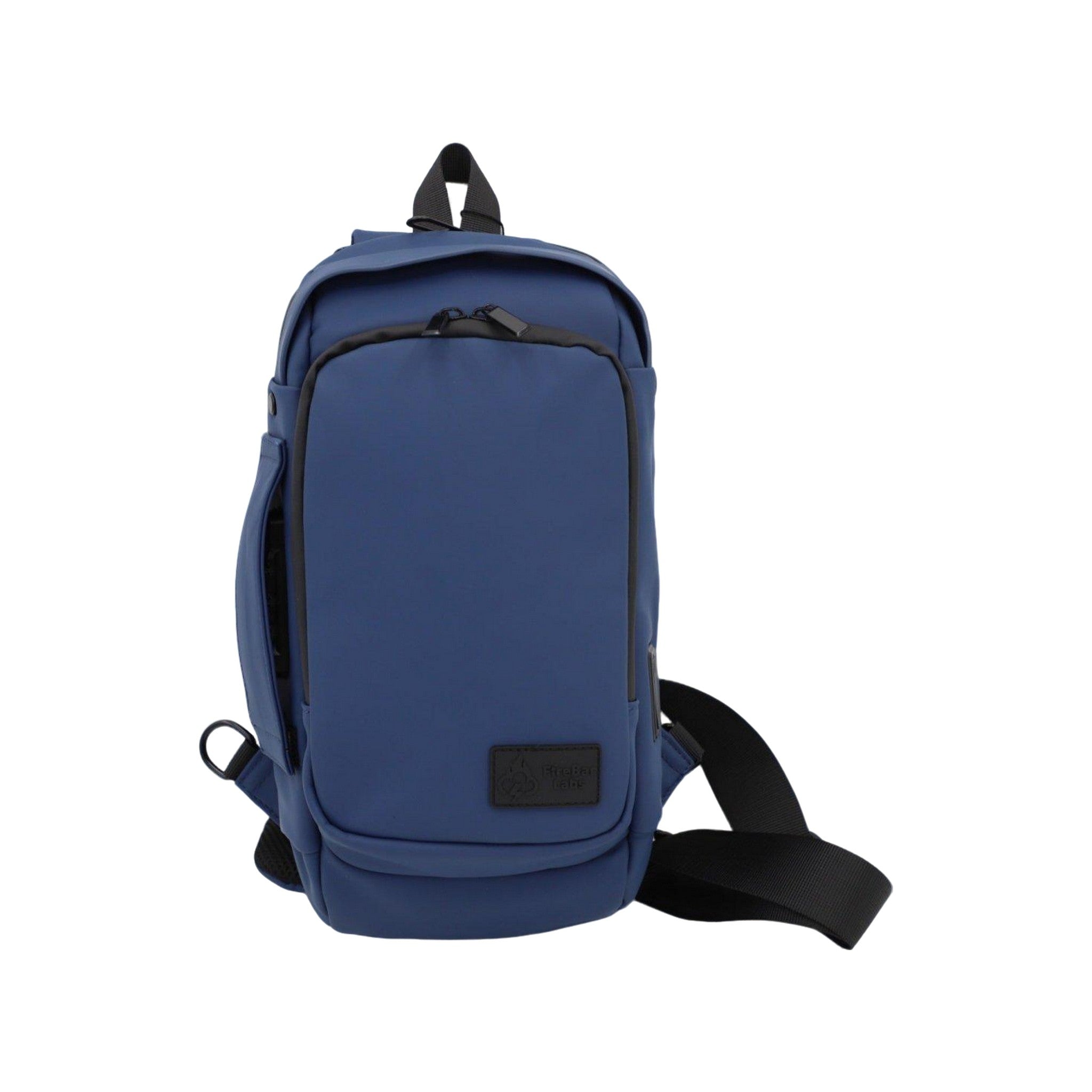 Executive Tech Smell Proof Crossbody w/USB-C Fast Charge Port + Hidden Lock (FireBar Labs x PBAL) Safely Fashion Powered by FireBar Labs