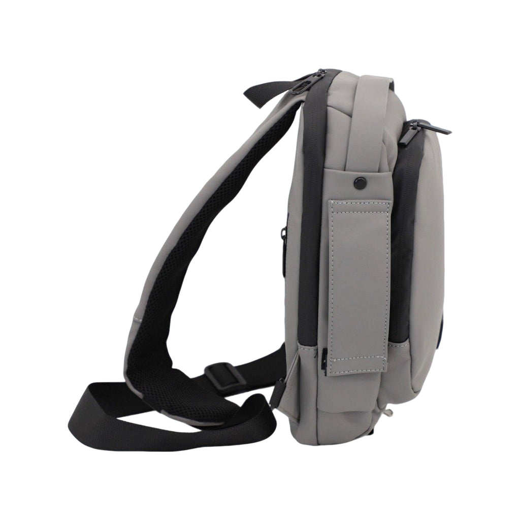 Executive Tech Smell Proof Crossbody w/USB-C Fast Charge Port + Hidden Lock (FireBar Labs x PBAL) Safely Fashion Powered by FireBar Labs