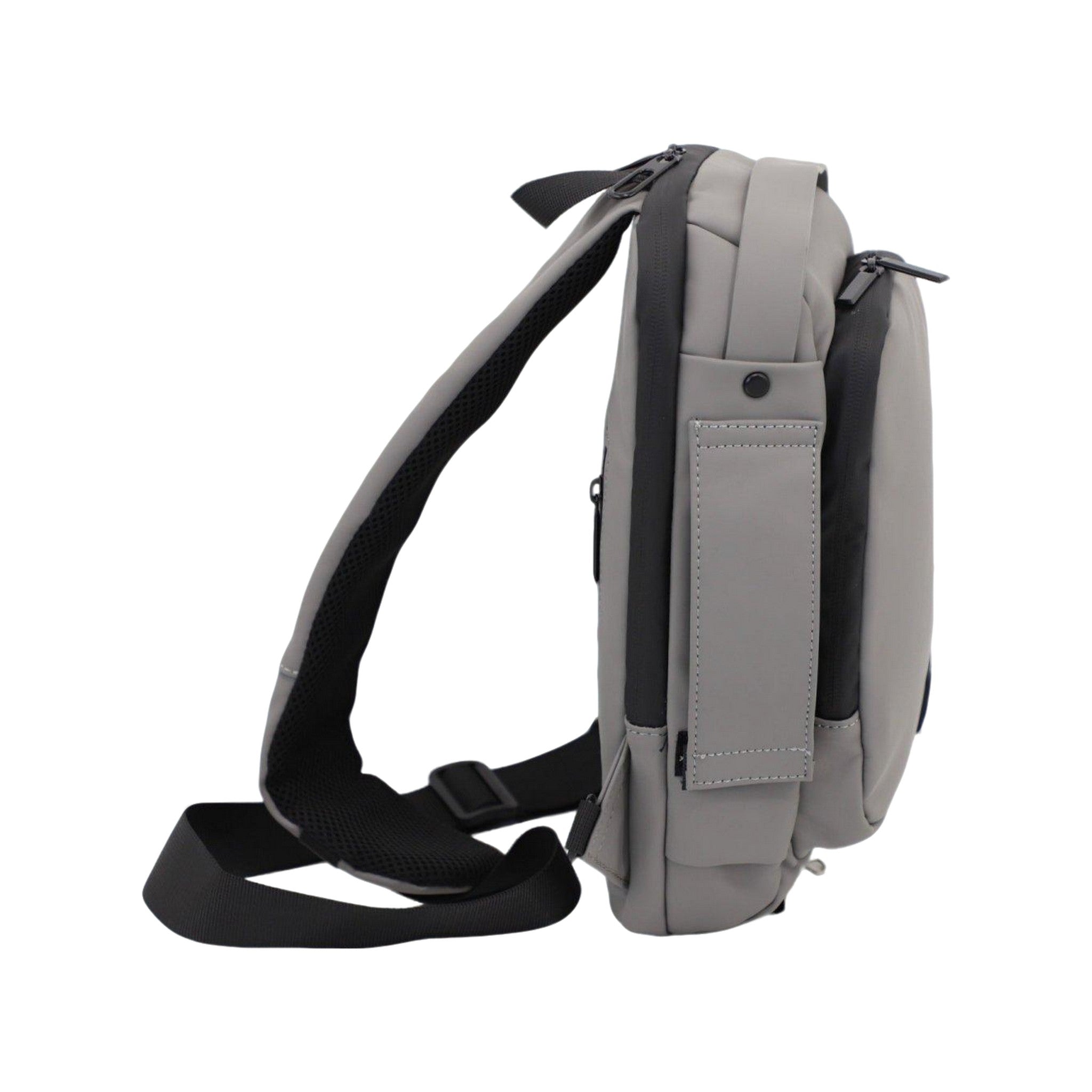 Executive Tech Smell Proof Crossbody w/USB-C Fast Charge Port + Hidden Lock (FireBar Labs x PBAL) Safely Fashion Powered by FireBar Labs