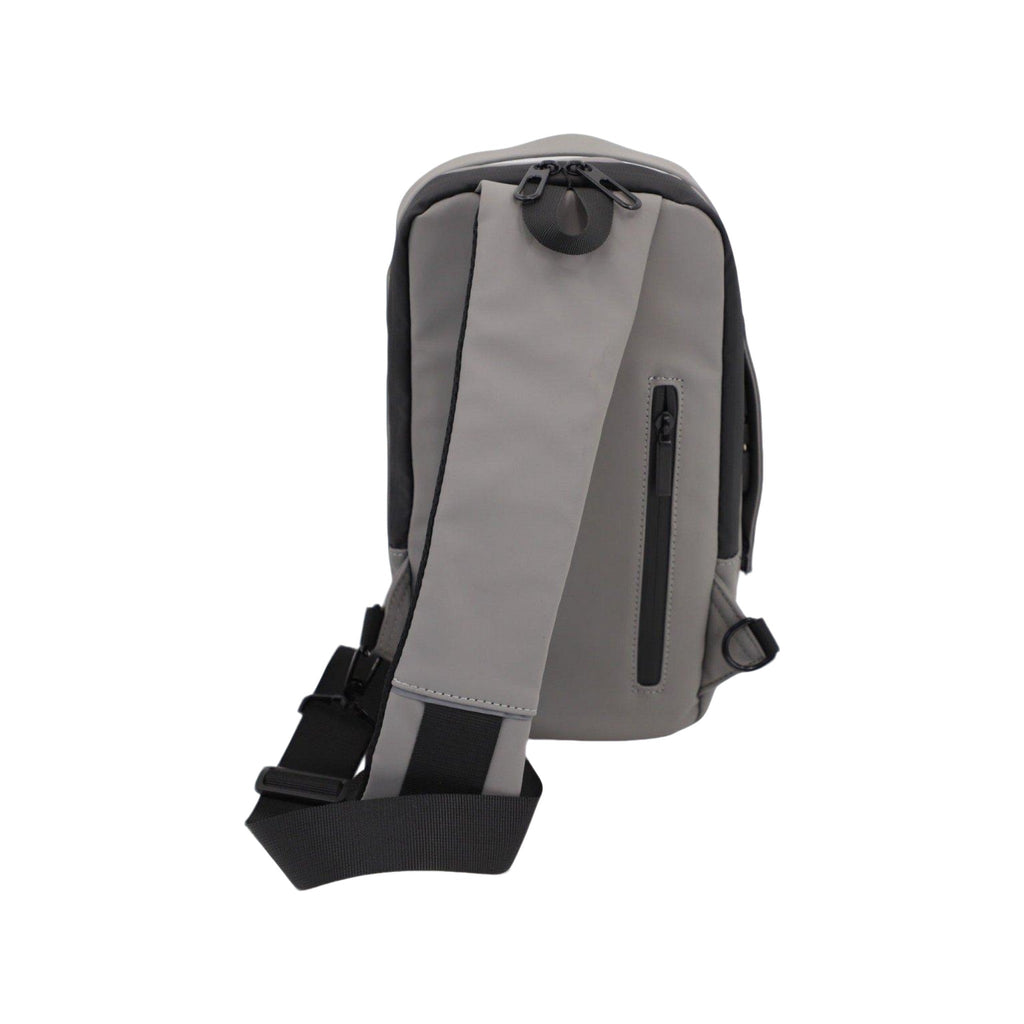 Executive Tech Smell Proof Crossbody w/USB-C Fast Charge Port + Hidden Lock (FireBar Labs x PBAL) Safely Fashion Powered by FireBar Labs