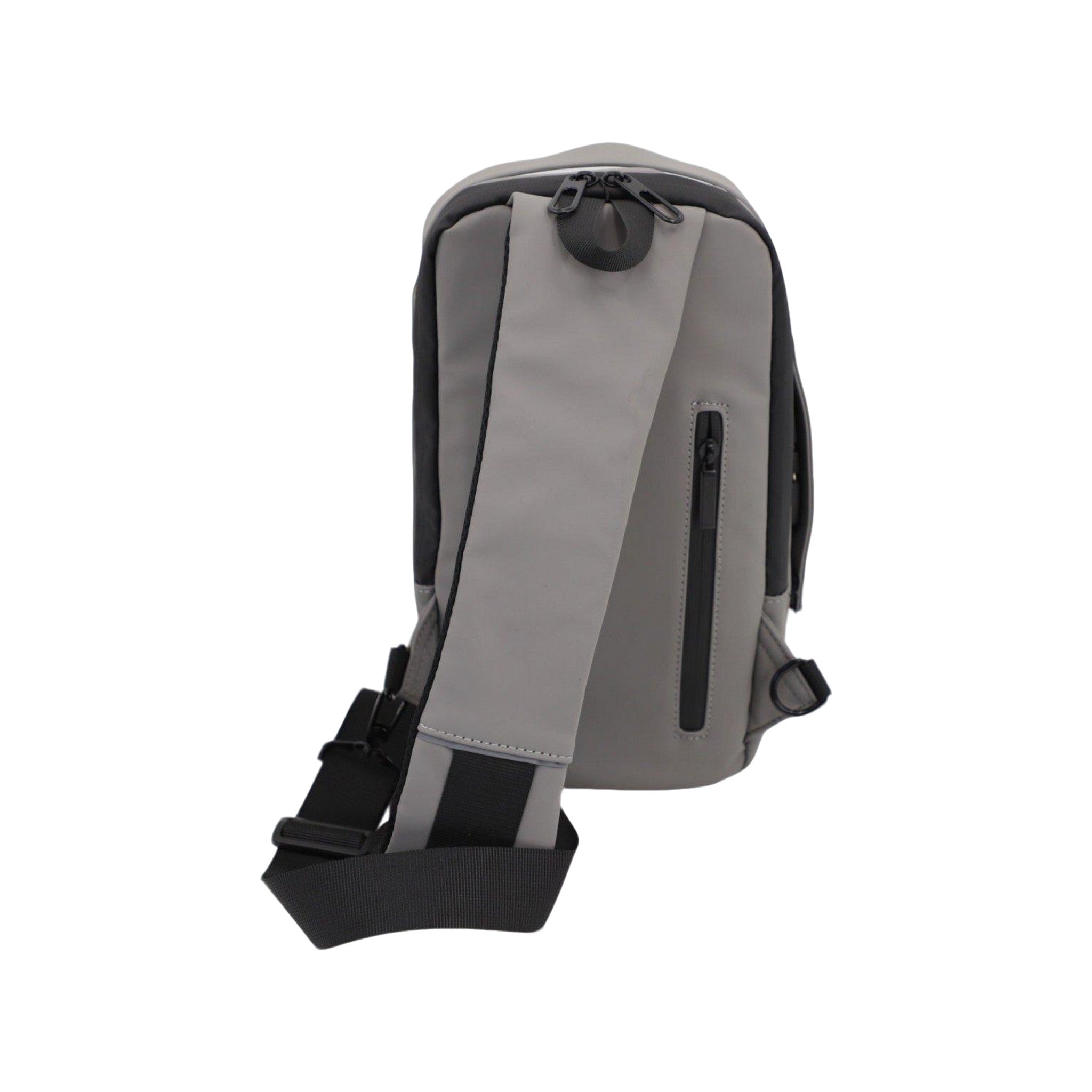 Executive Tech Smell Proof Crossbody w/USB-C Fast Charge Port + Hidden Lock (FireBar Labs x PBAL) Safely Fashion Powered by FireBar Labs