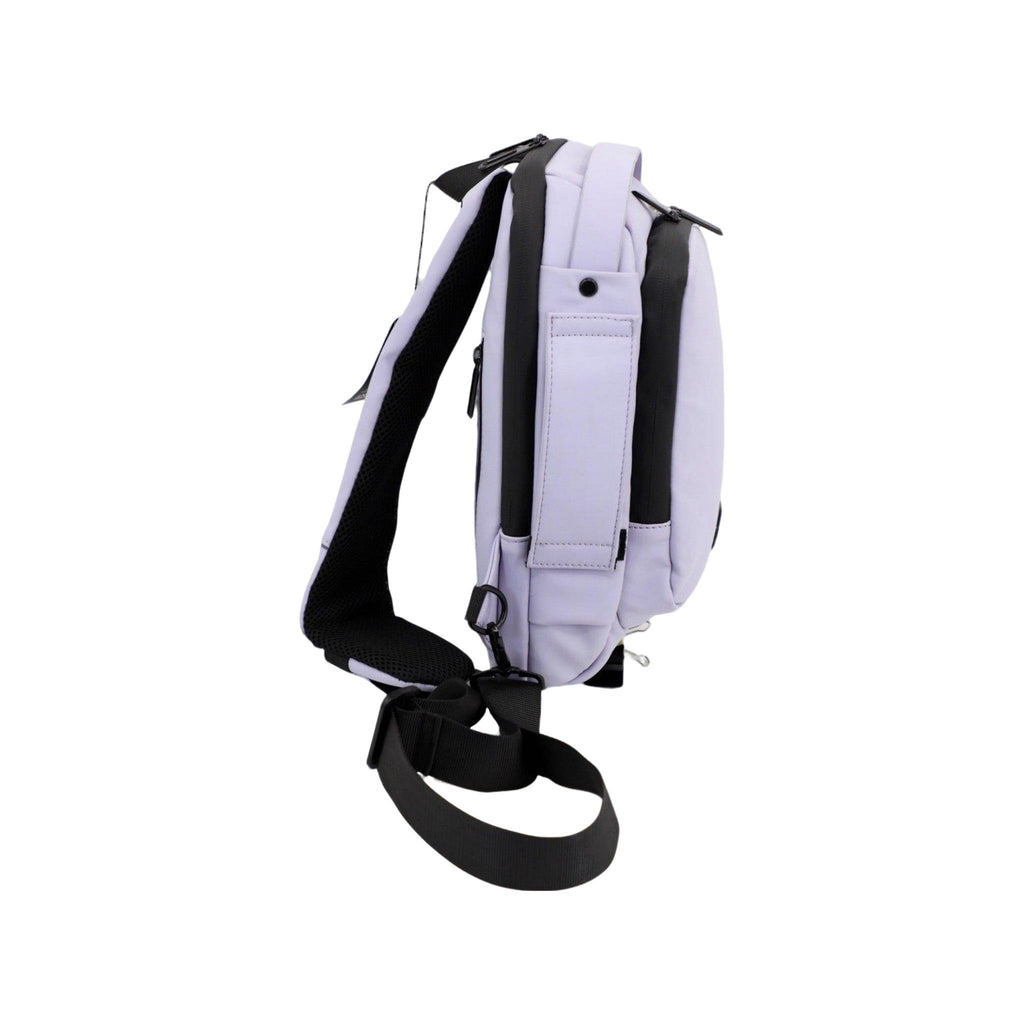 Executive Tech Smell Proof Crossbody w/USB-C Fast Charge Port + Hidden Lock (FireBar Labs x PBAL) Safely Fashion Powered by FireBar Labs
