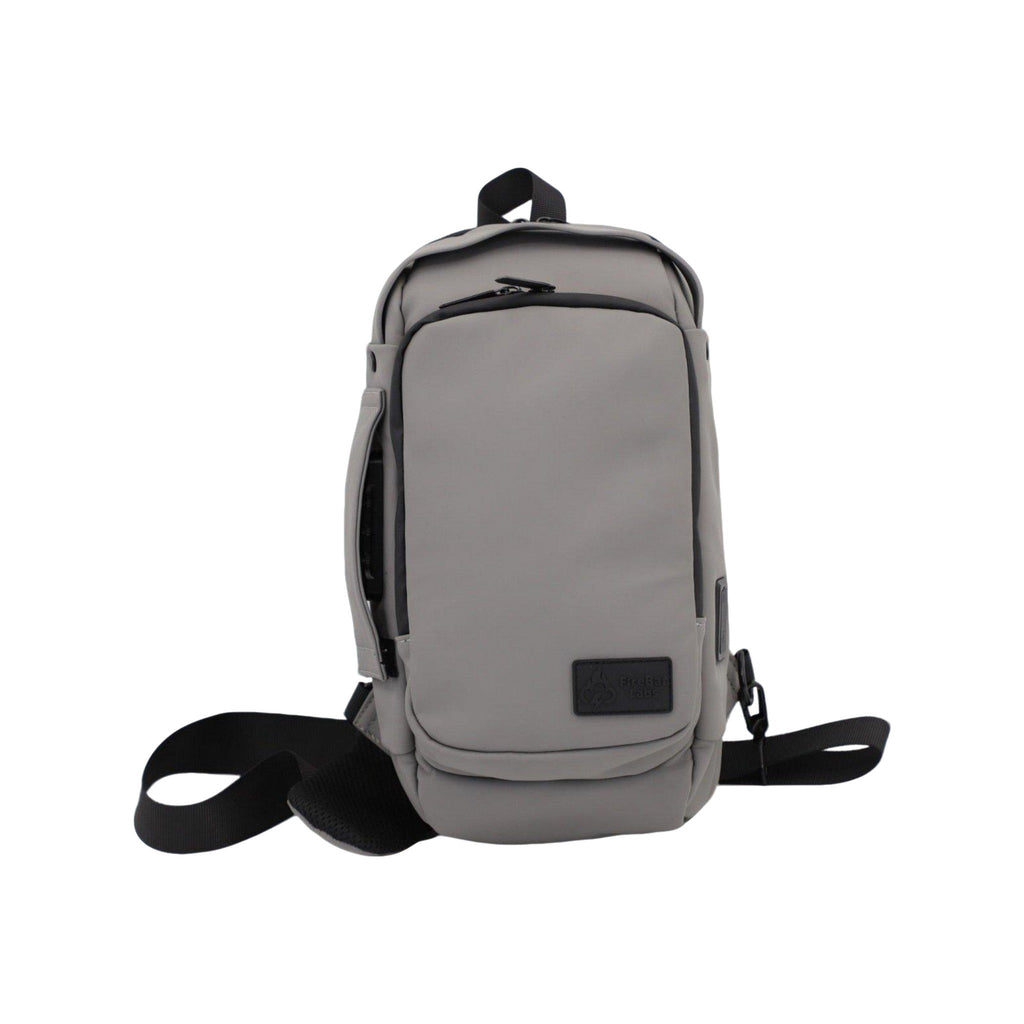 Executive Tech Smell Proof Crossbody w/USB-C Fast Charge Port + Hidden Lock (FireBar Labs x PBAL) Safely Fashion Powered by FireBar Labs