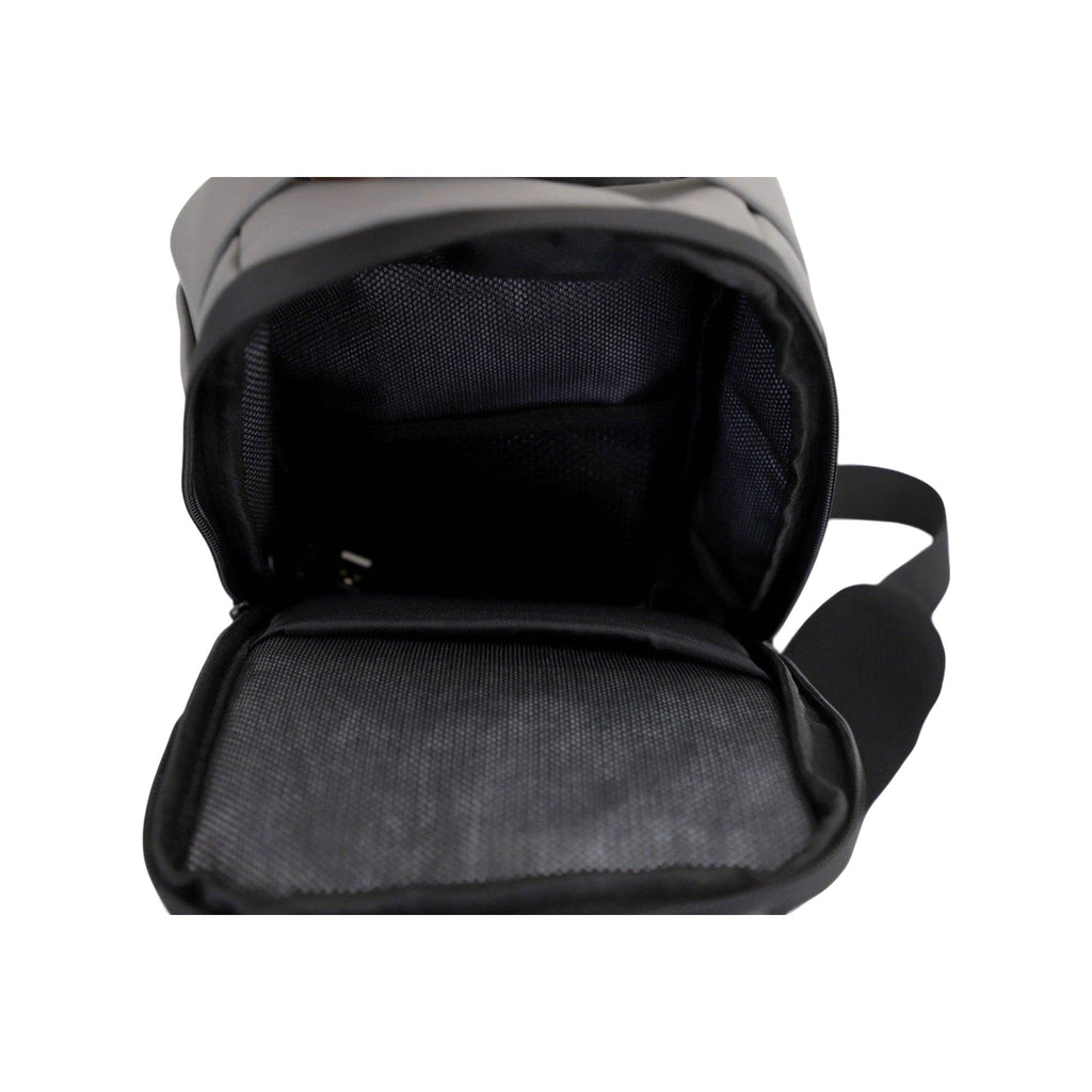 Executive Tech Smell Proof Crossbody w/USB-C Fast Charge Port + Hidden Lock (FireBar Labs x PBAL) Safely Fashion Powered by FireBar Labs