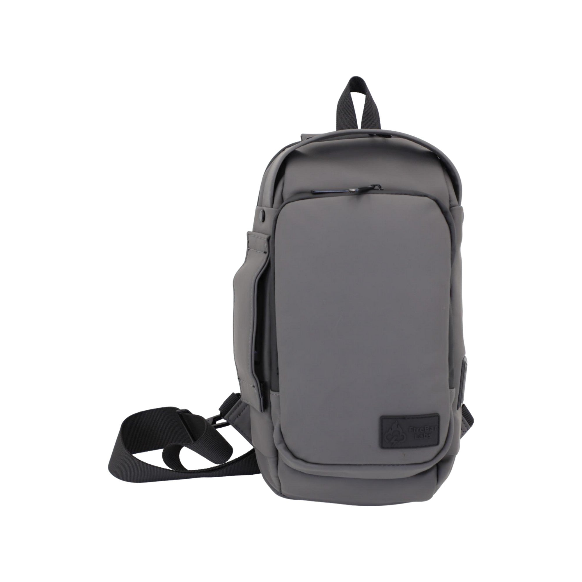 Executive Tech Smell Proof Crossbody w/USB-C Fast Charge Port + Hidden Lock (FireBar Labs x PBAL) Safely Fashion Powered by FireBar Labs