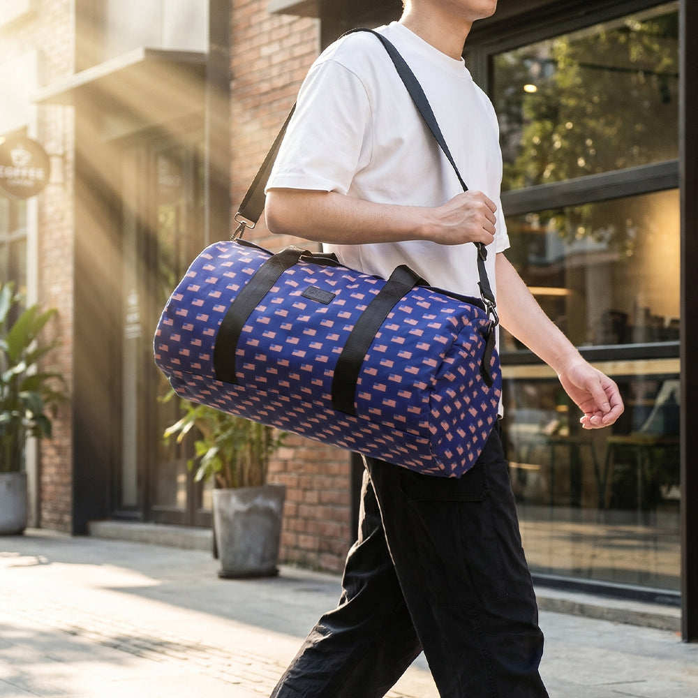 Essential Smell Proof Max Duffle Bag - Fashionable, Discreet + Hidden Lock (FireBar Labs x PBAL) Safely Fashion Powered by FireBar Labs