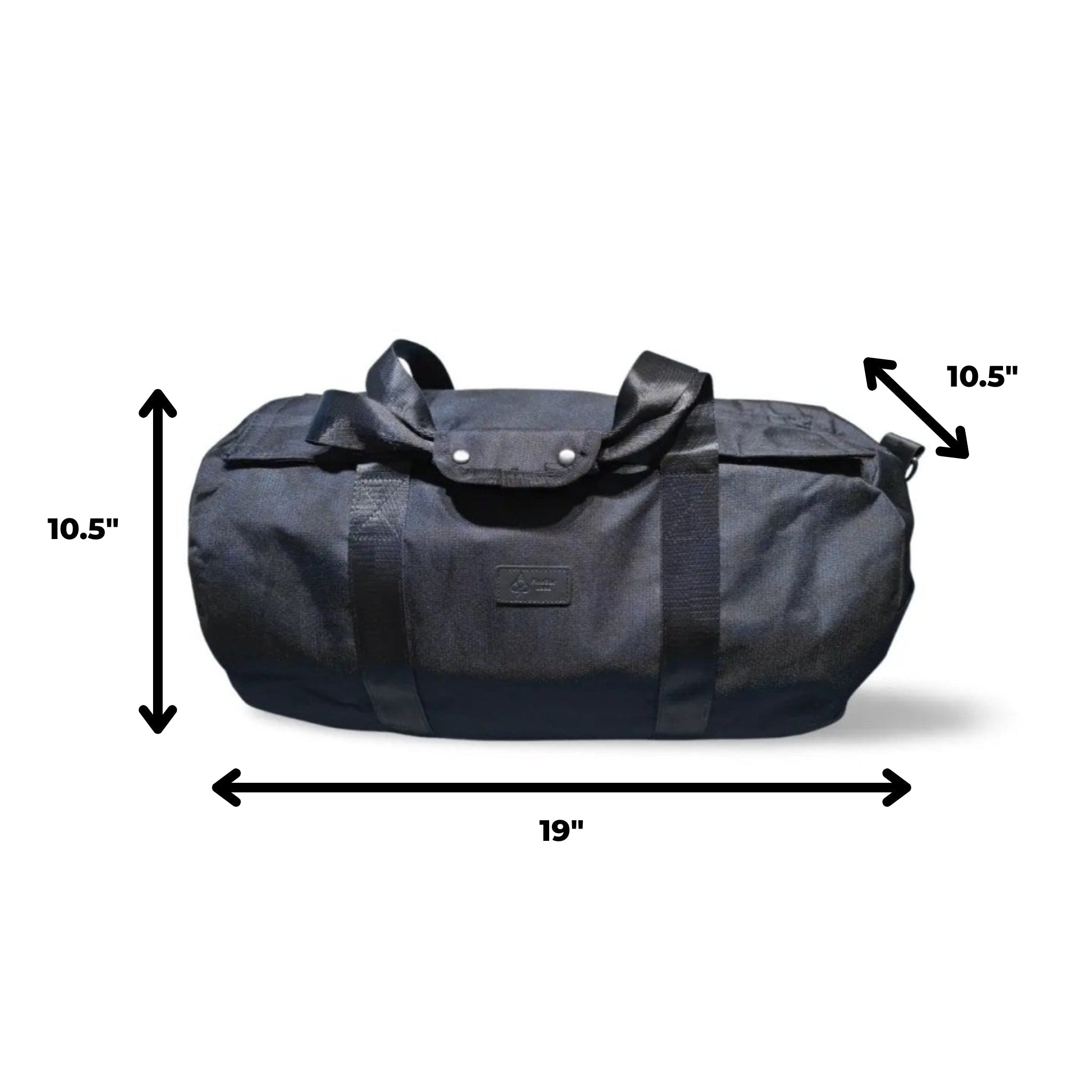 Essential Smell Proof Max Duffle Bag - Fashionable, Discreet + Hidden Lock (FireBar Labs x PBAL) Safely Fashion Powered by FireBar Labs