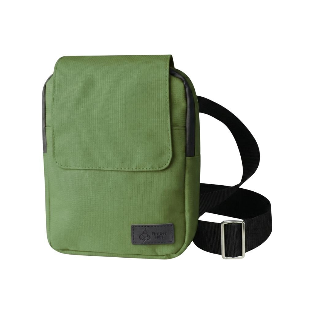 Essential Smell Proof Messenger Bag - Fashionable, Discreet + Hidden Lock (FireBar Labs x PBAL) Safely Fashion Powered by FireBar Labs