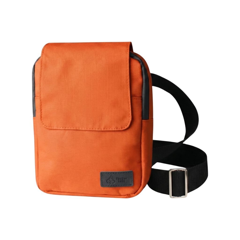 Essential Smell Proof Messenger Bag - Fashionable, Discreet + Hidden Lock (FireBar Labs x PBAL) Safely Fashion Powered by FireBar Labs