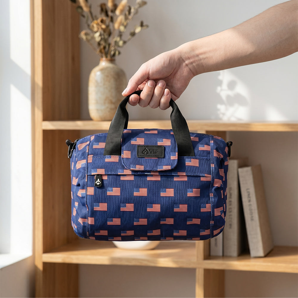 Essential Smell Proof Mini Duffle Bag - Fashionable, Discreet + Hidden Lock (FireBar Labs x PBAL) Safely Fashion Powered by FireBar Labs