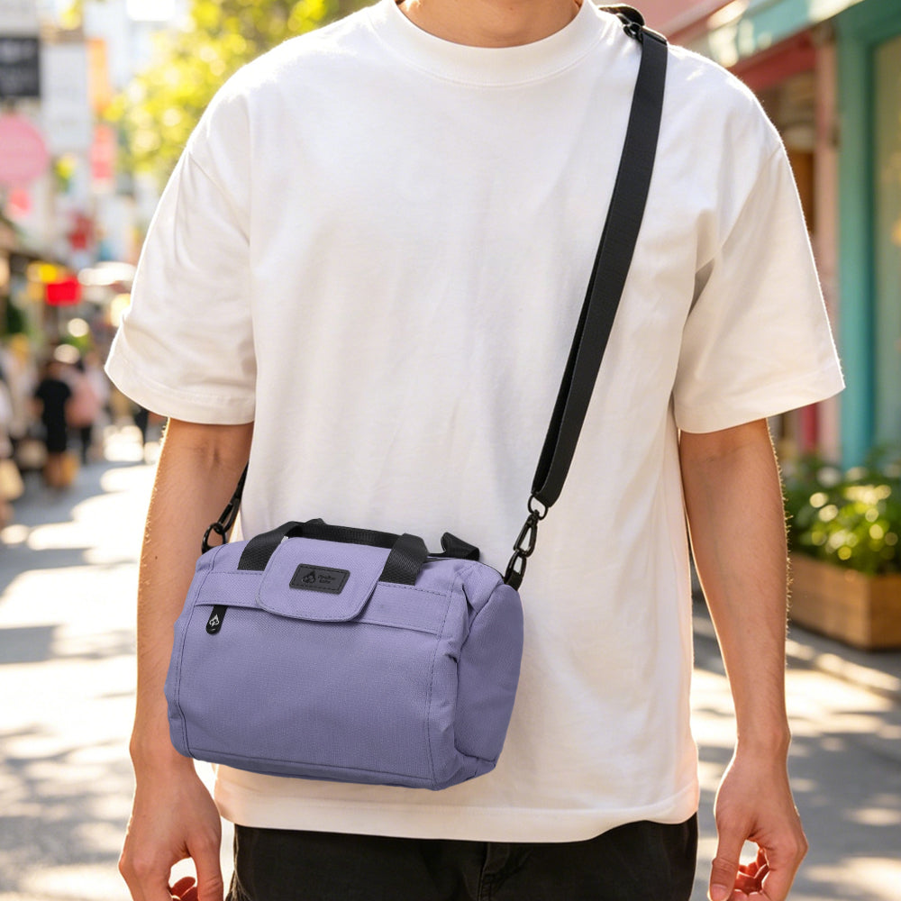 Essential Smell Proof Mini Duffle Bag - Fashionable, Discreet + Hidden Lock (FireBar Labs x PBAL) Safely Fashion Powered by FireBar Labs