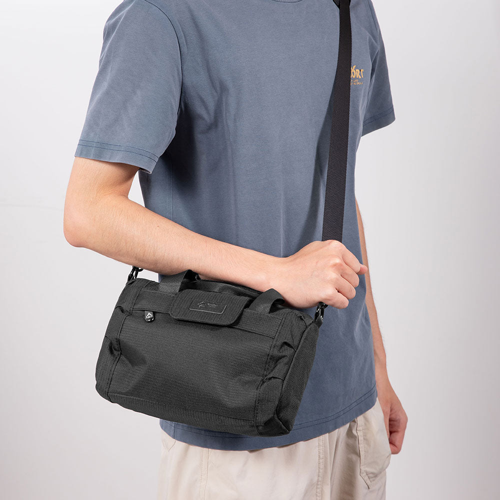 Essential Smell Proof Mini Duffle Bag - Fashionable, Discreet + Hidden Lock (FireBar Labs x PBAL) Safely Fashion Powered by FireBar Labs